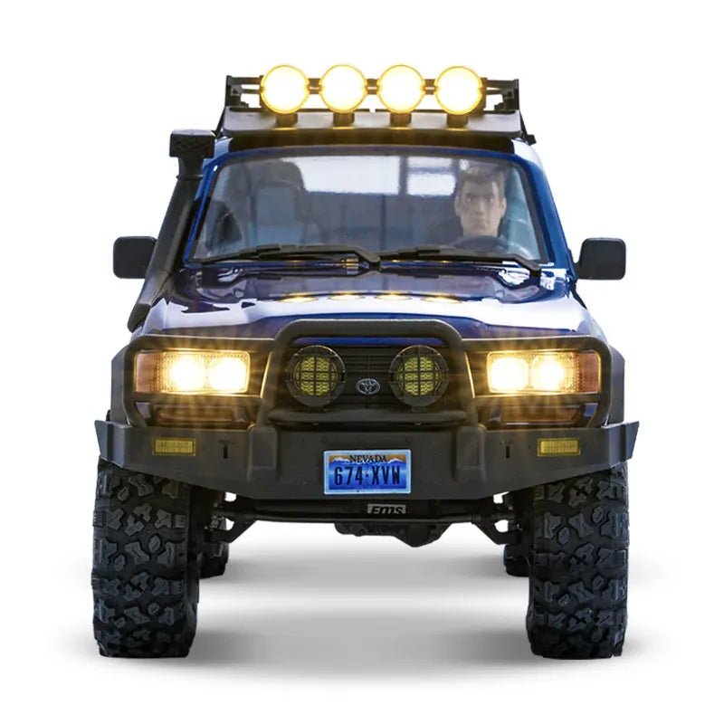 FMS 1/10 Toyota Land Cruiser 80 Pro Blue With 3541 BRUSHLESS MOTOR