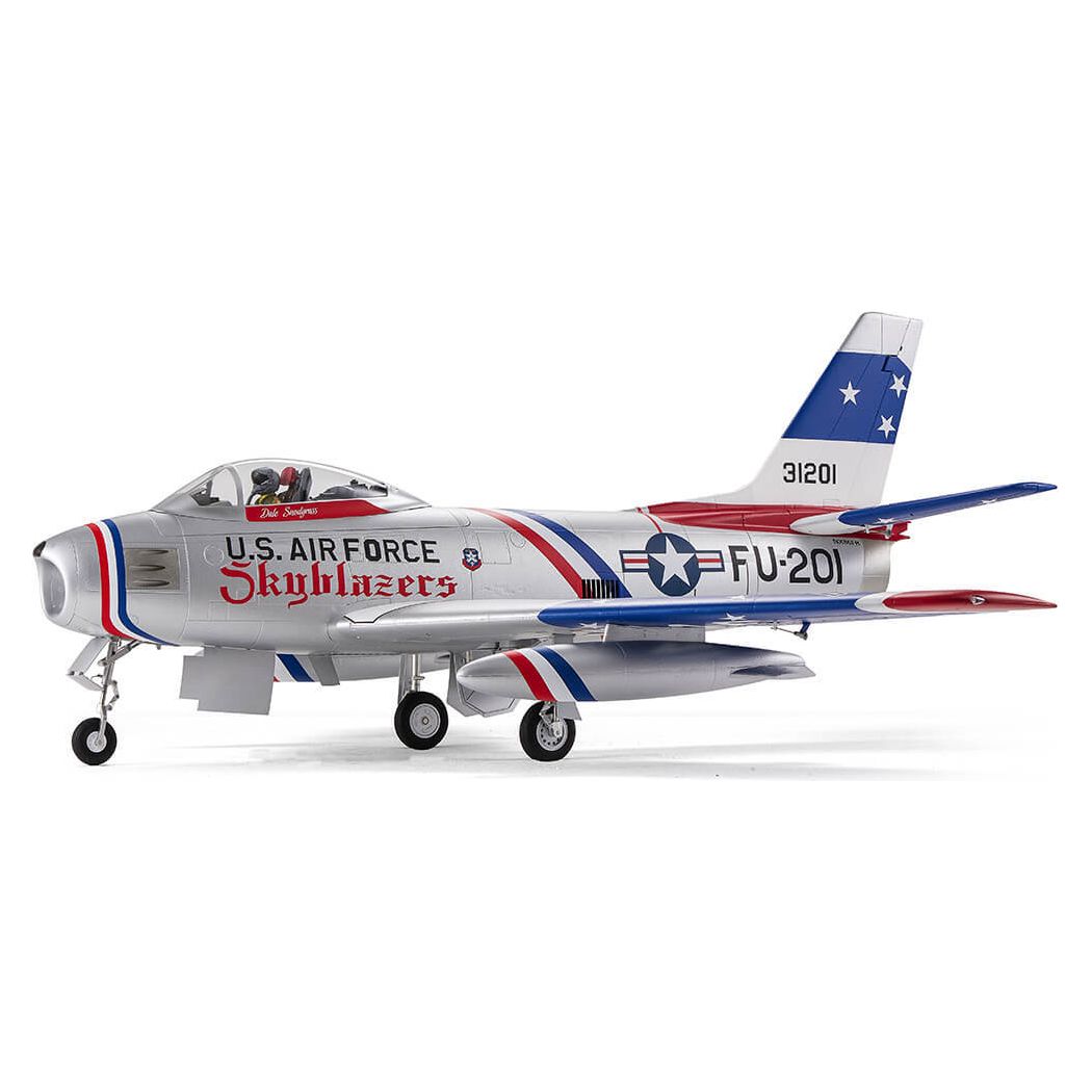 FMS 80MM F-86 SKYBLAZER PNP BLUE