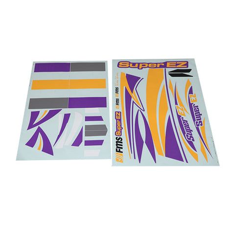 FMS 1220mm Super EZ V4, Decal Sheet
