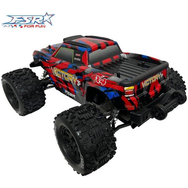 FS RACING Victory Monster Truck 3S BLS RTR 1/10 Red