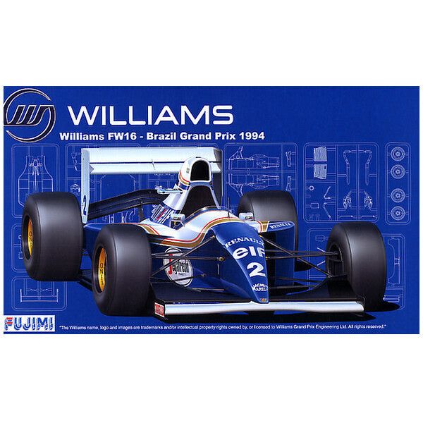 FUJIMI 1/20 Williams FW16 Brazil GP 1994 (GP-18)