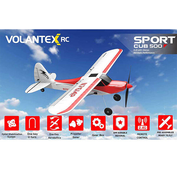 Volantex 761-4R Sport Cub 500 RTF 4CH GYRO Edition