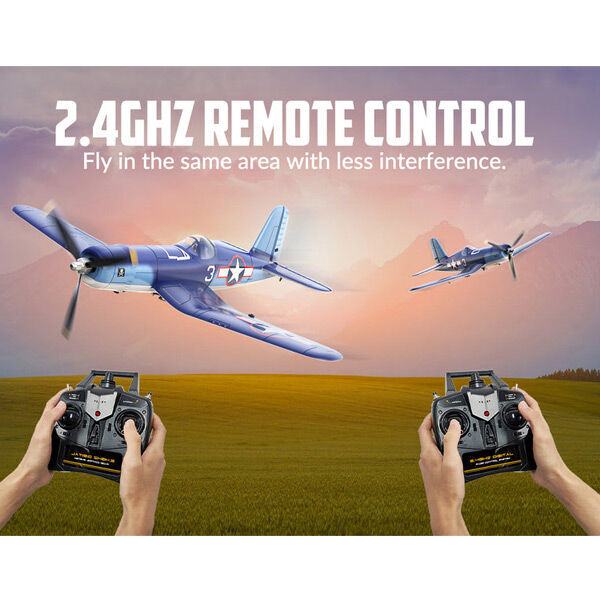 VOLANTEX 76108RB-2B Corsair F4U 400mm RTF Gyro 2 Batteries