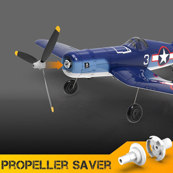 VOLANTEX 76108RB-2B Corsair F4U 400mm RTF Gyro 2 Batteries