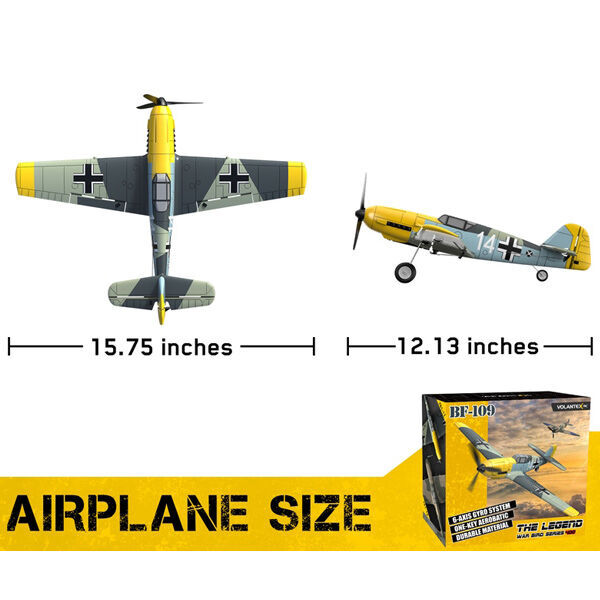 Volantex 76111R-2B BF109E 400mm RTF Gyro 2 Batteries