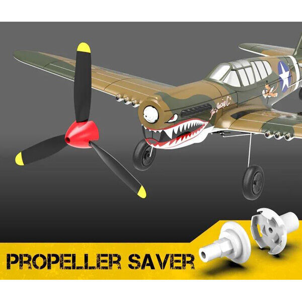 VOLANTEX 76113RY-2B P40 Warehawk 400mm RTF Gyro 2 Batteries