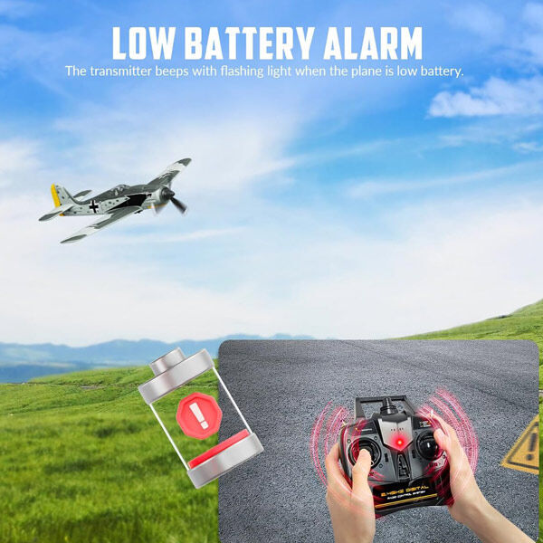 VOLANTEX 76117R-2B FW190 400mm RTF Gyro 2 Batteries