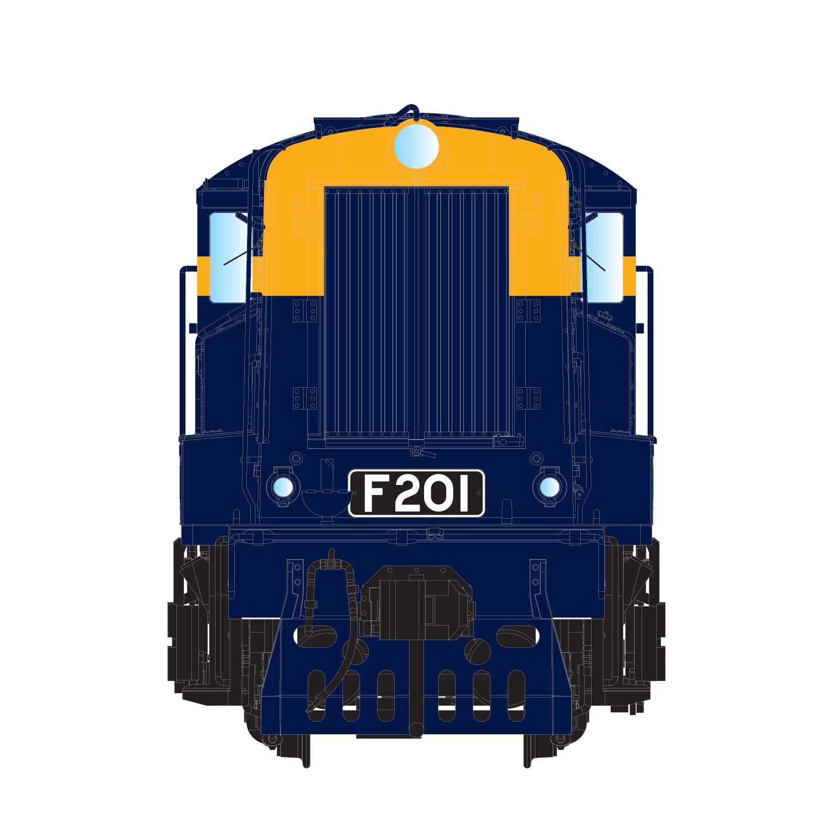IDR HO F 204 VR Blue - DC