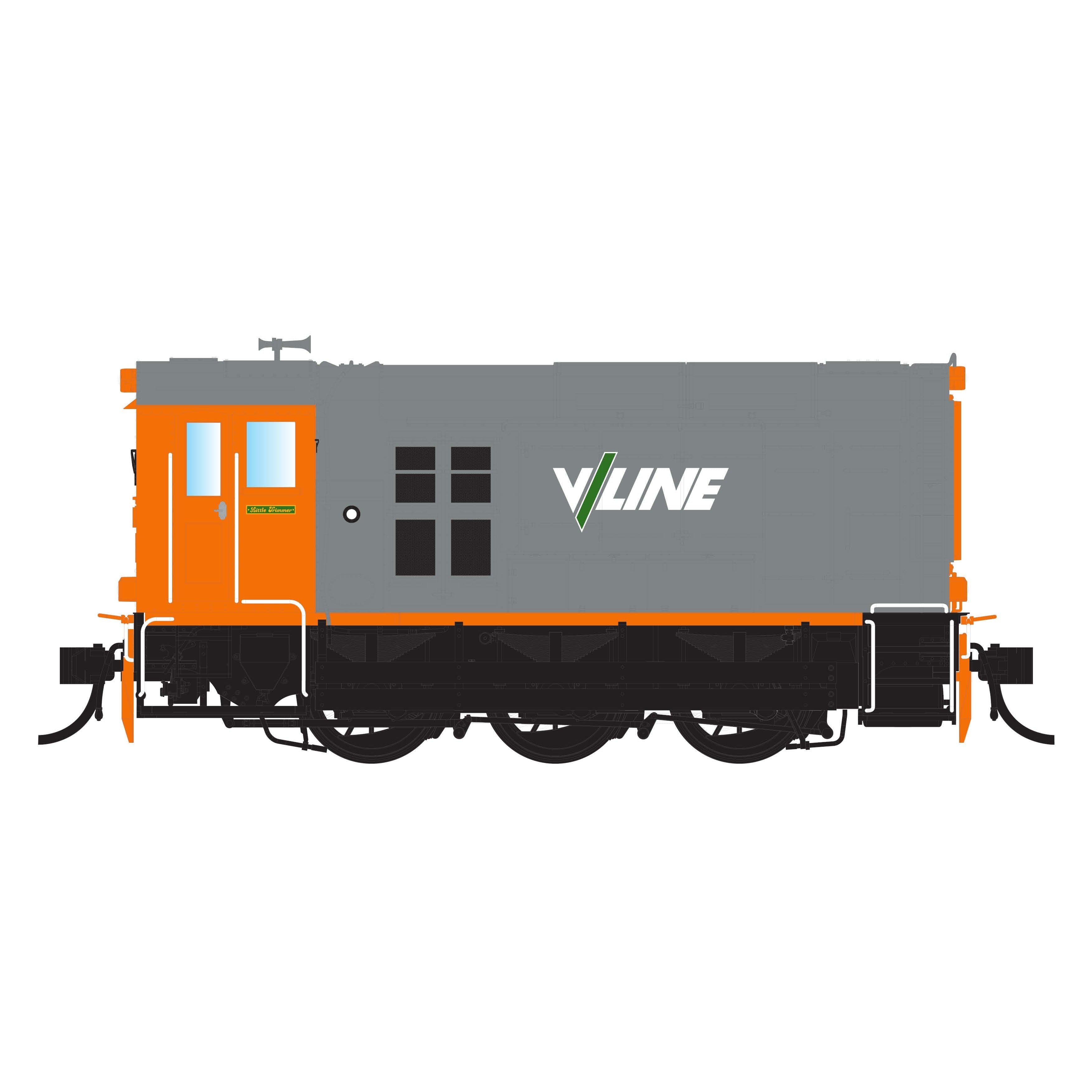 IDR HO F 211 V/Line Orange and Gray - DCC Sound