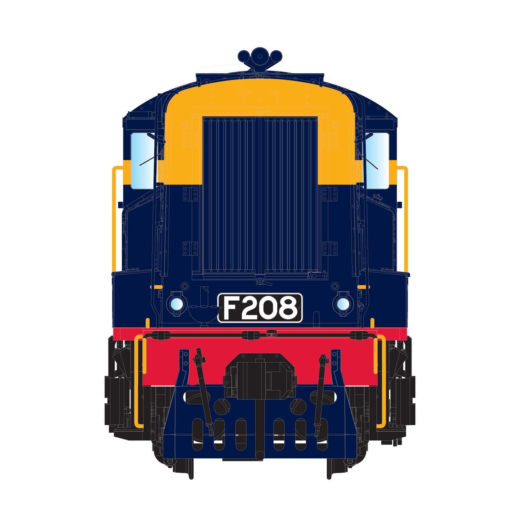 IDR HO F 208 VR Blue Dynon Donk - DC