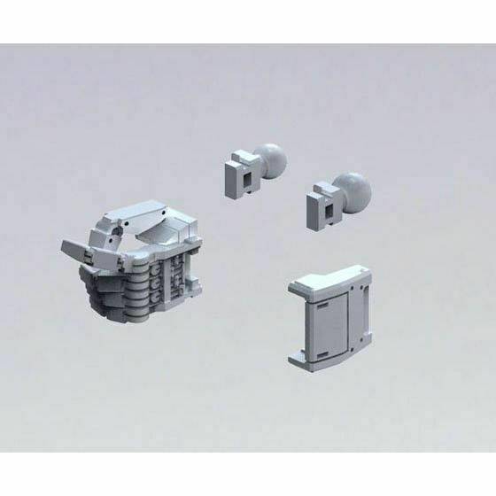 BANDAI Builders Parts HD 1/144 MS Hand 03 (E.F.S.F. small)
