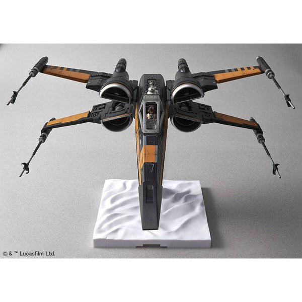 BANDAI 1/72 POE'S X-Wing Fighter