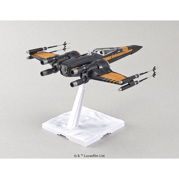 BANDAI 1/72 POE'S X-Wing Fighter