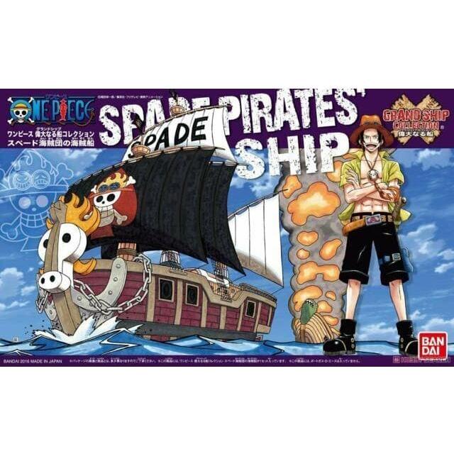 BANDAI One Piece Grand Ship Coll. Spade Pirates' Ship