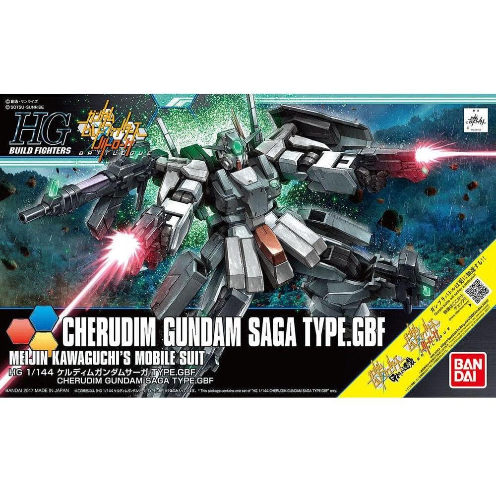 BANDAI HG 1/144 CHERUDIM GUNDAM SAGA TYPE. GBF