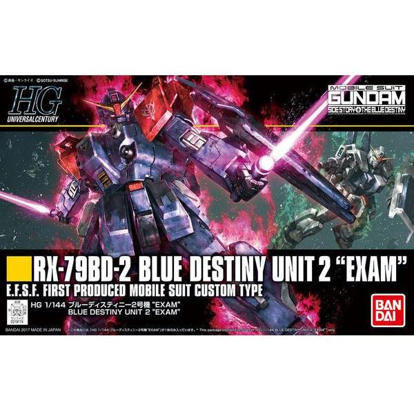 BANDAI HG 1/144 RX-79BD-2 Blue Destiny Unit 2 "Exam"