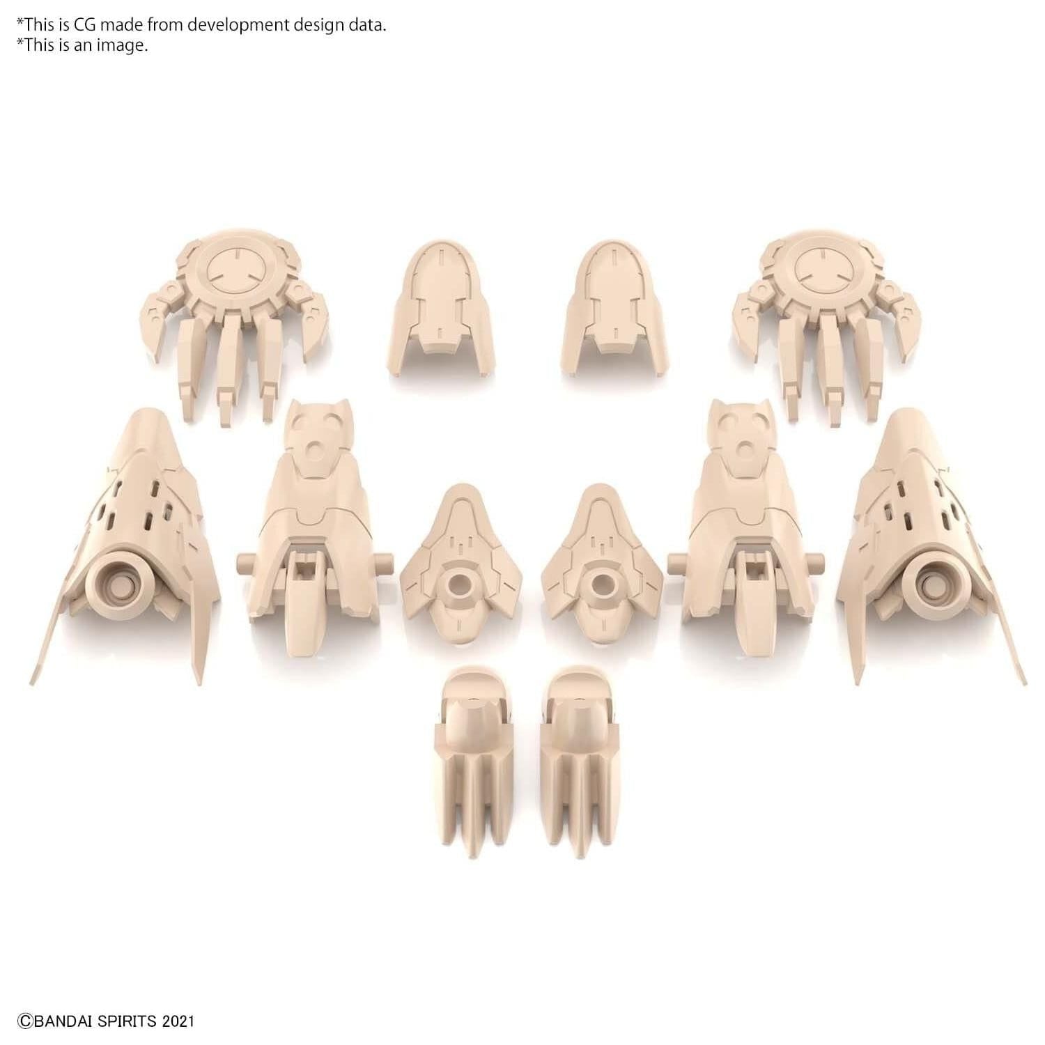BANDAI 30MS Option Parts Set 5 (Heavy Armor)