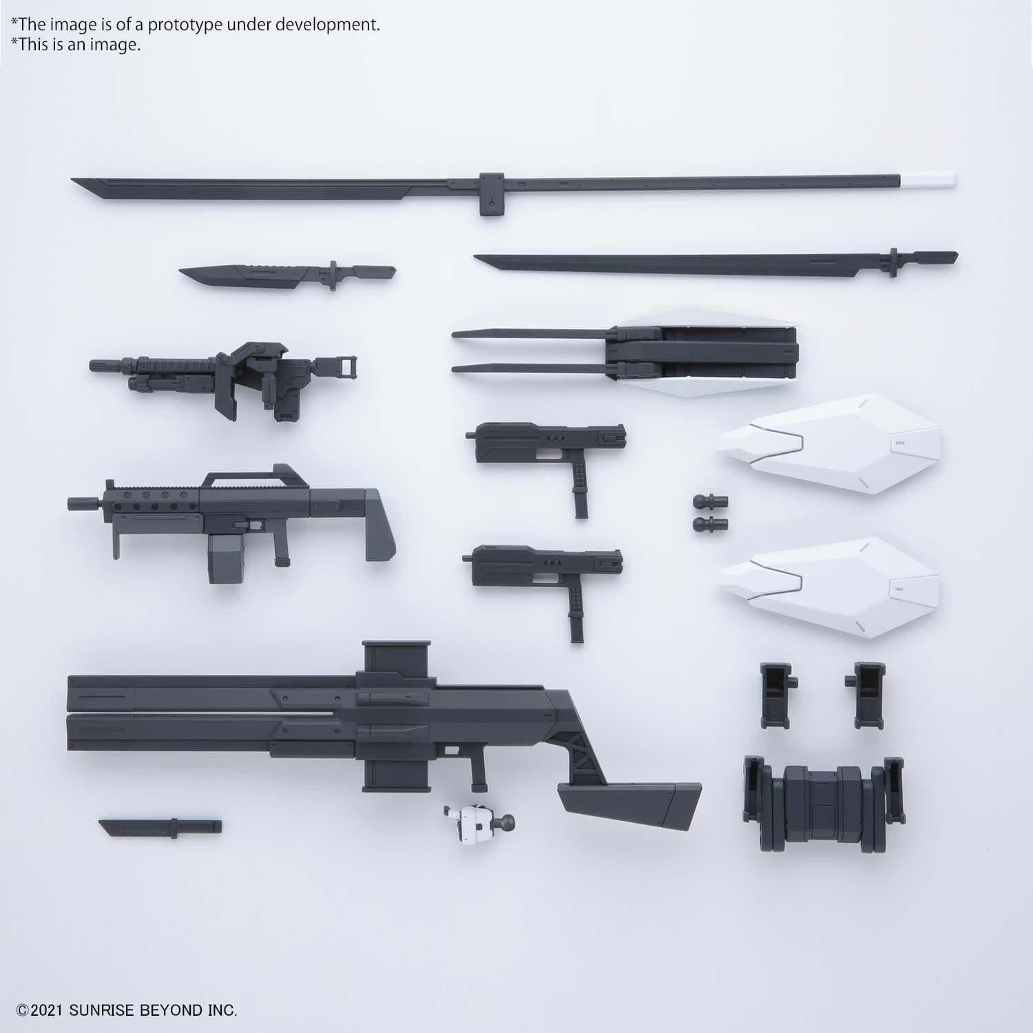 BANDAI 1/72 HG AMAIM Warrior at the Borderline Weapon Set