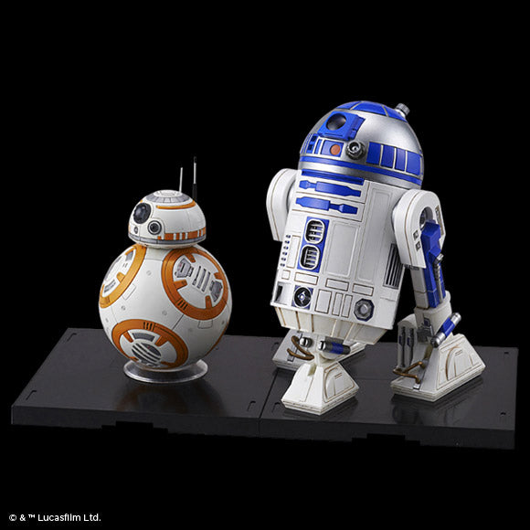 BANDAI 1/12 Star Wars BB-8 & R2-D2