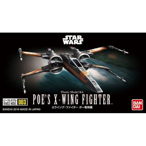 BANDAI Star Wars Vehicle Model 003 Poe's X-Wing Fighter