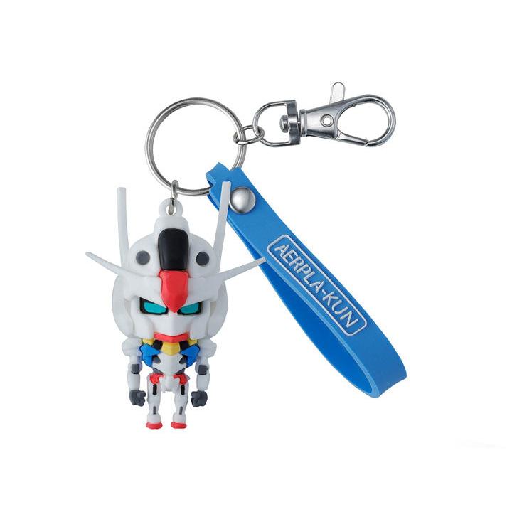 BANDAI AERPLA-KUN 3D RUBBER MASCOT KEYCHAIN