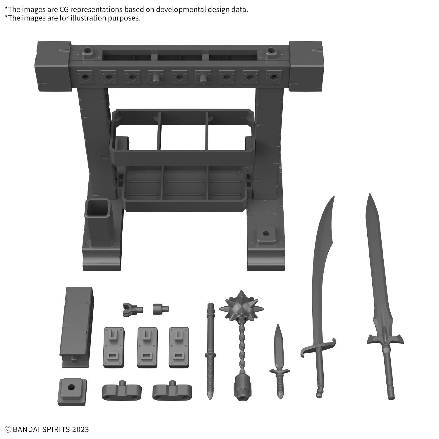 BANDAI 30MF Item Shop 3 (Weapon Option)