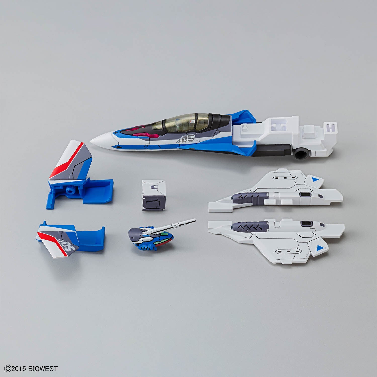 BANDAI HG 1/100 VF-31J Siegfried (Hayate Immelmann Use)