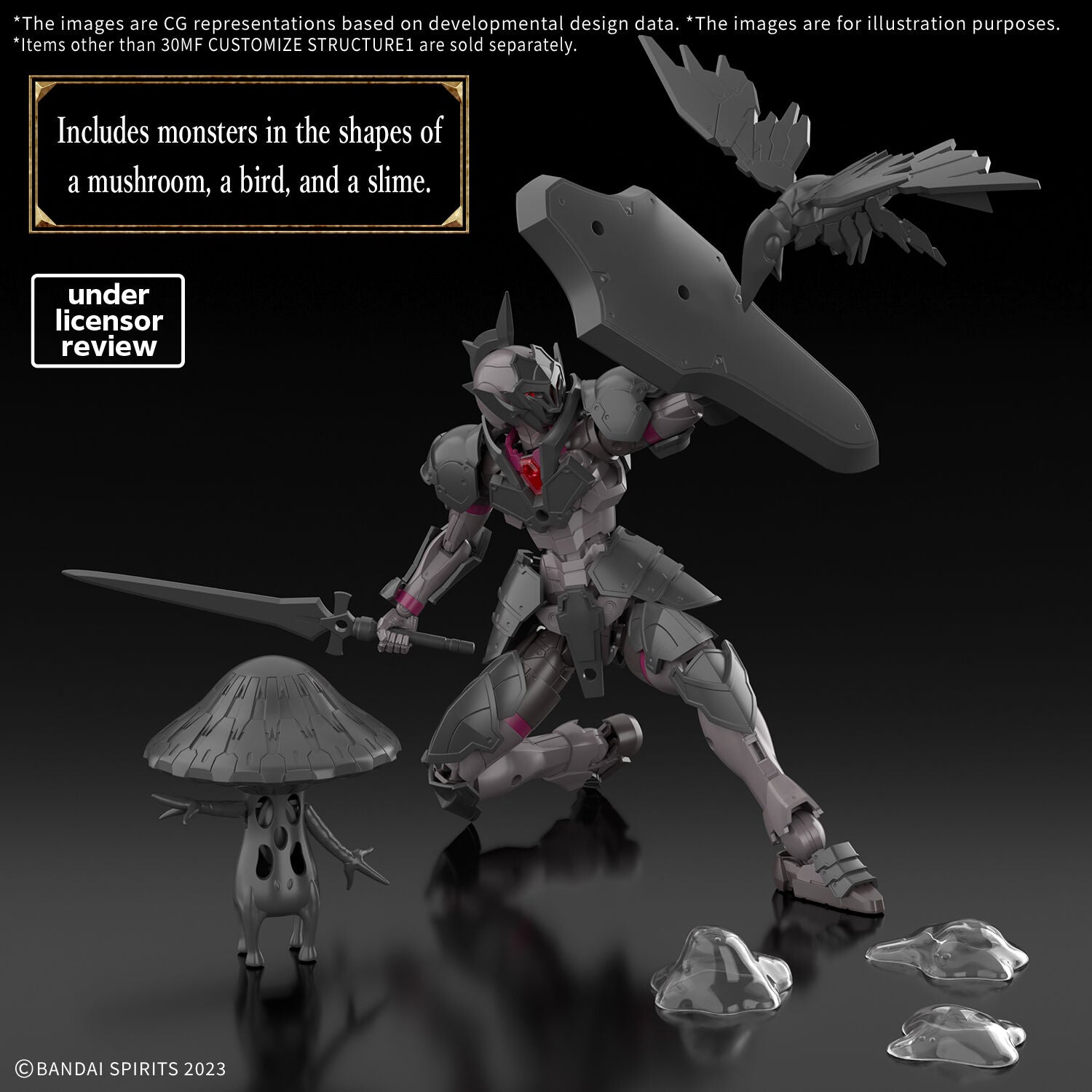 BANDAI 30MF Customize Structure 1