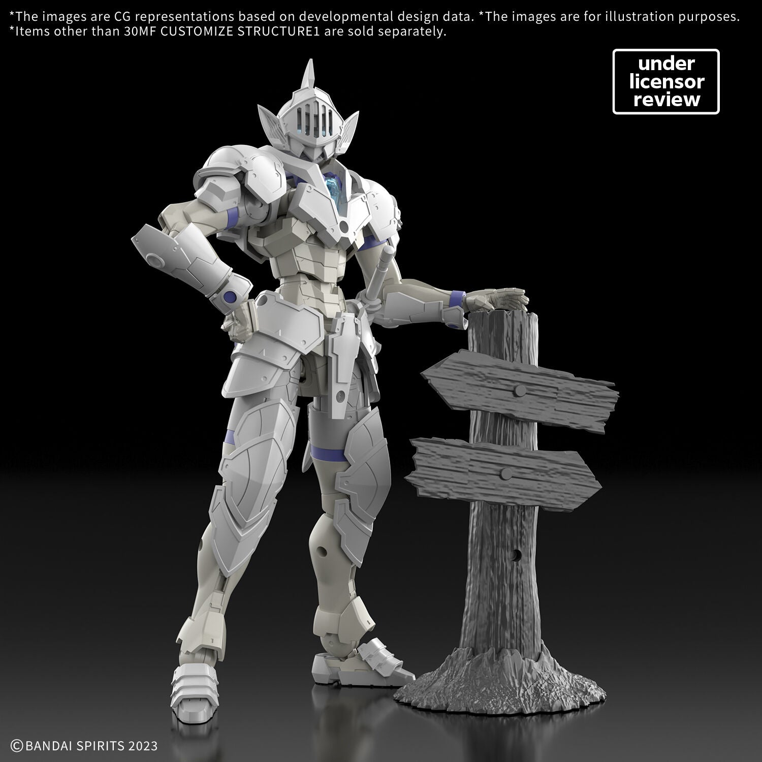 BANDAI 30MF Customize Structure 1