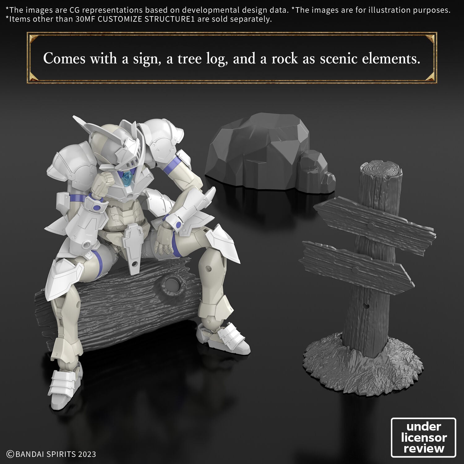 BANDAI 30MF Customize Structure 1