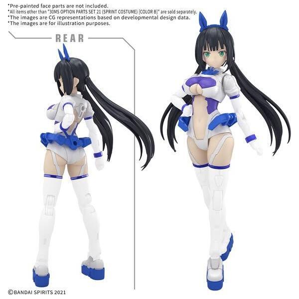 BANDAI 30MS Option Parts Set 21 (Sprint Costume) [Colour B]