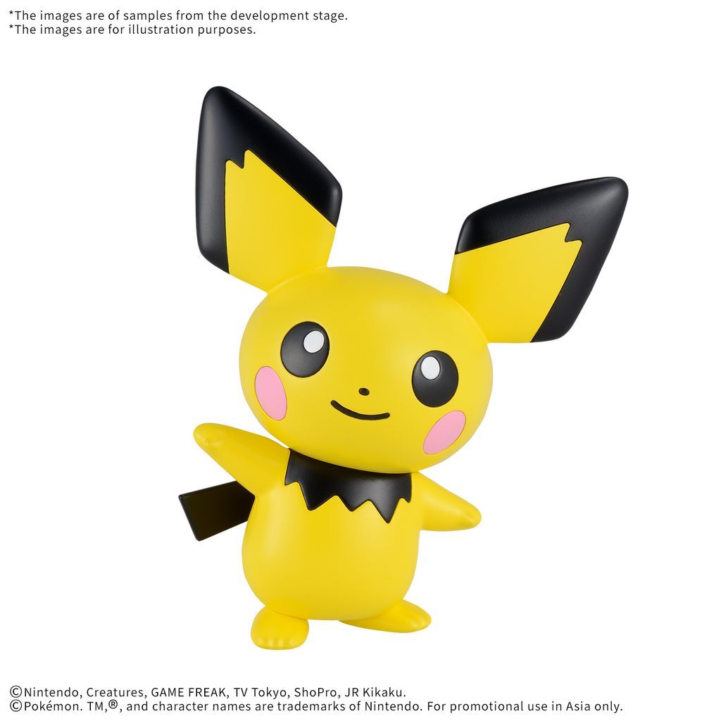 BANDAI Pokemon Model Kit QUICK!! 24 PICHU