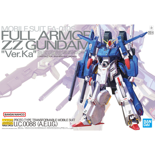 ロボット MG FULL ARMOR ZZ GUNDAM Ver.Ka BANDAI MG 1/100 FULL ARMOR ZZ GUNDAM Ver.Ka