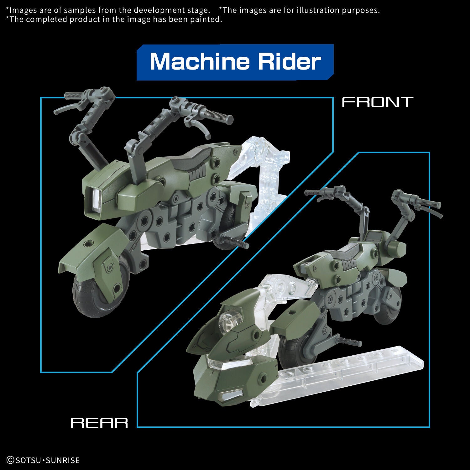 BANDAI OPTION PARTS SET GUNPLA 20 (RIDE-ON SET)