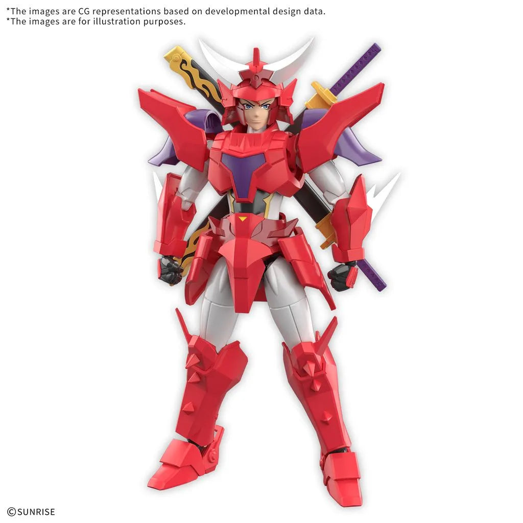 BANDAI 30MF Yoroi-Shinden Samurai Troopers(Ronin Warriors) Gai of the Heat