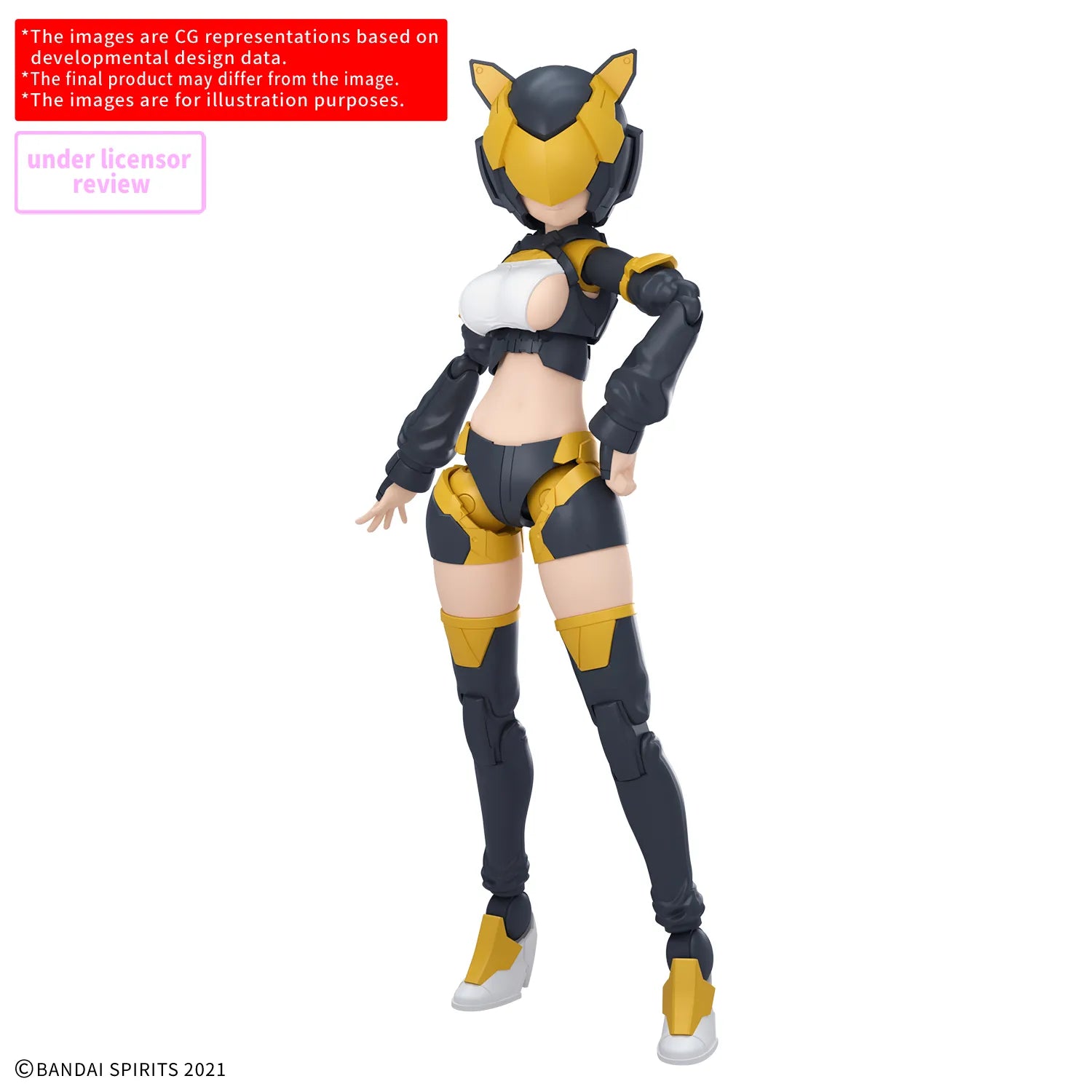 BANDAI 30MS Option Parts Set 28 (Action Wear a) [Color A]