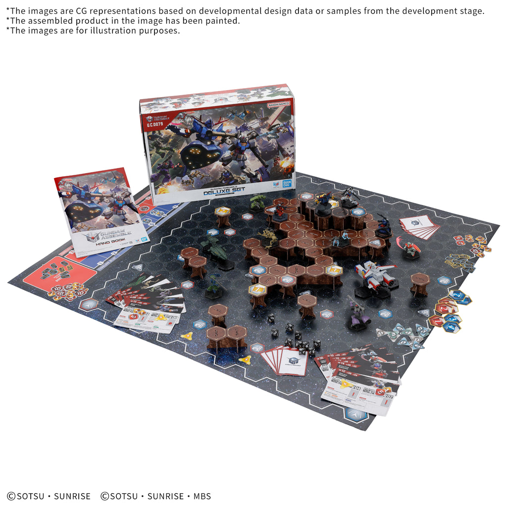 BANDAI GUNDAM ASSEMBLE DELUXE SET 01 [DX01]