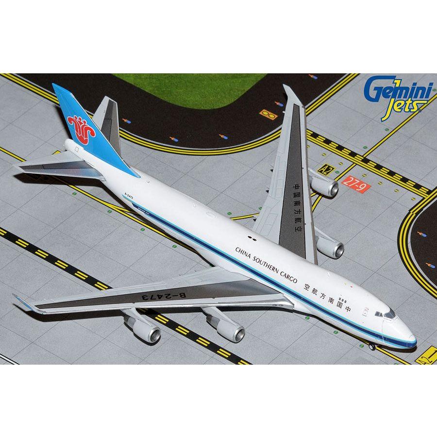 GEMINI JETS 1/400 China Southern Cargo B747-400F(SCD) (B-2473) Interactive Series