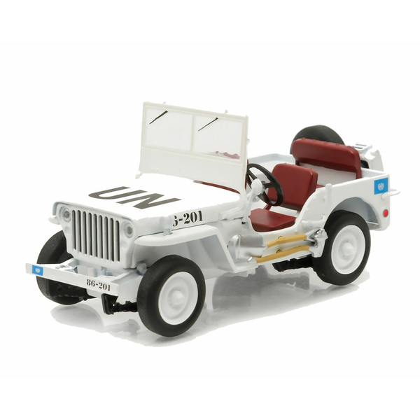 GREENLIGHT 1/43 Jeep Willy's United Nations
