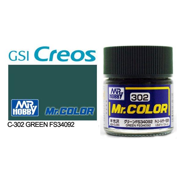Mr Color Semi Gloss Green FS34092