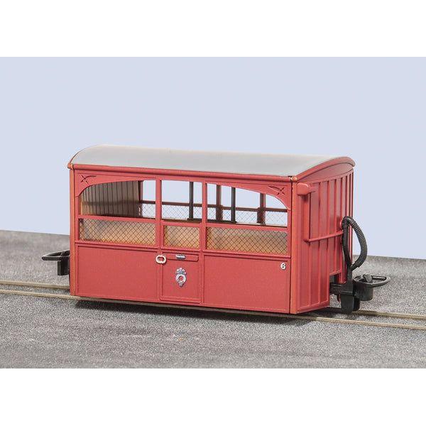 PECO OO9 Ffestiniog Railway 1970s/80s Preservation Livery Zoo Car