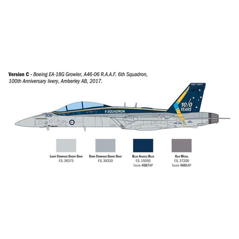 ITALERI 1/48 EA-18G Growler *Aus Decals*