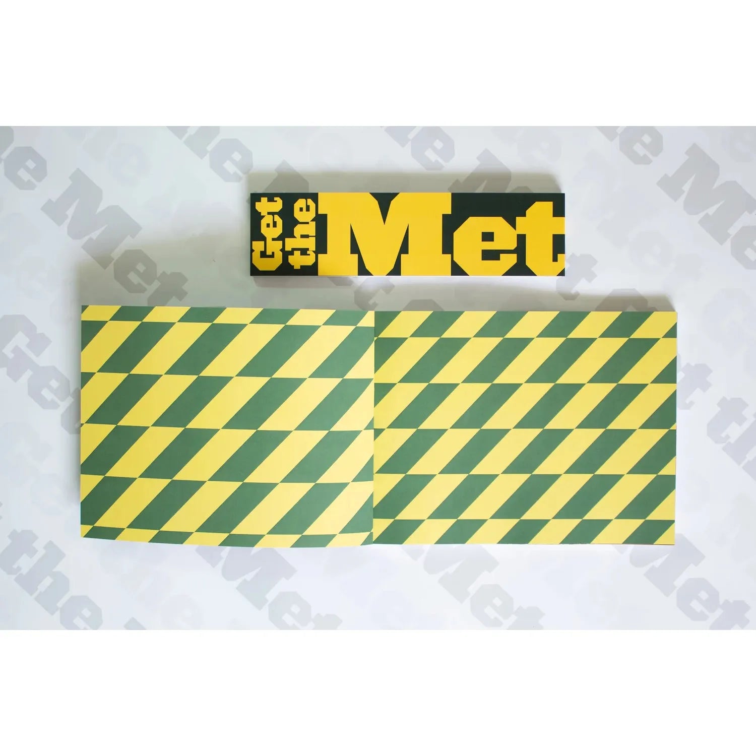 Get the Met: First Edition - Melbourne Train System Design with sticker/ticket packs.