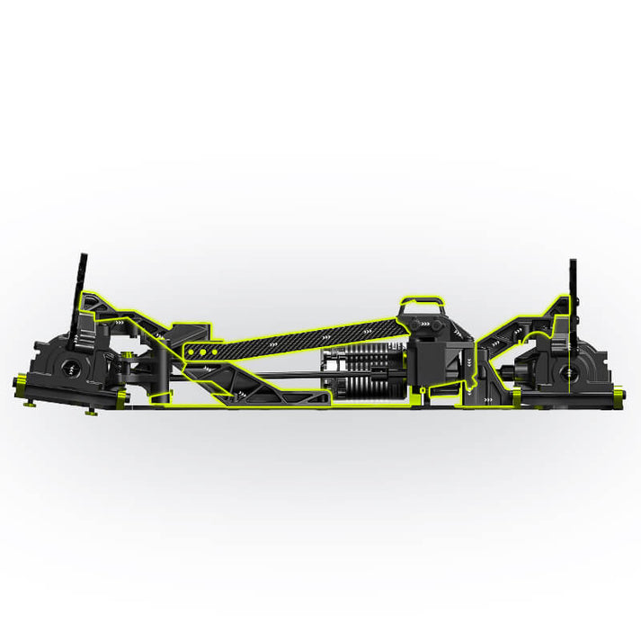 Rlaarlo RZ001B-C Omni Terminator Carbon Mini 1/10th Brushless RTR