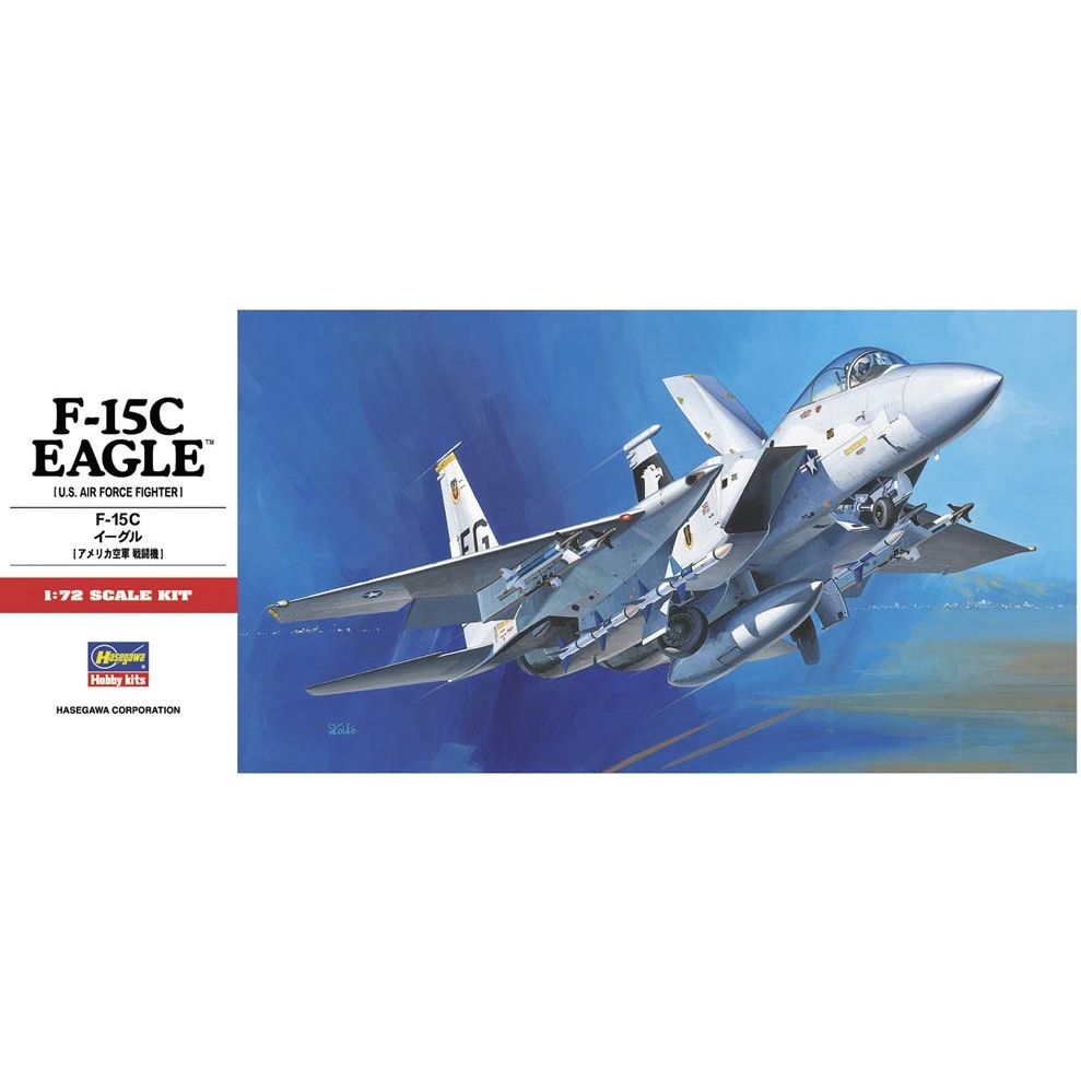 HASEGAWA 1/72 F-15C Eagle
