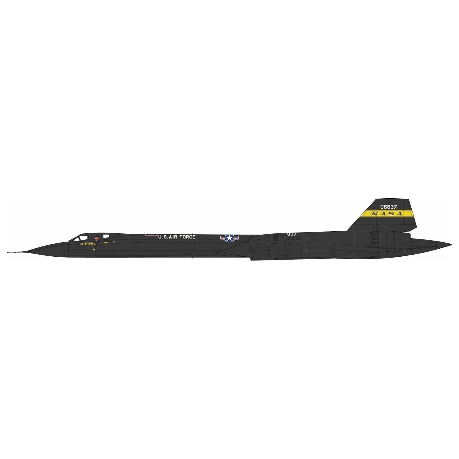 HASEGAWA 1/72 SR-71(YF-12C) Blackbird "NASA 1971"