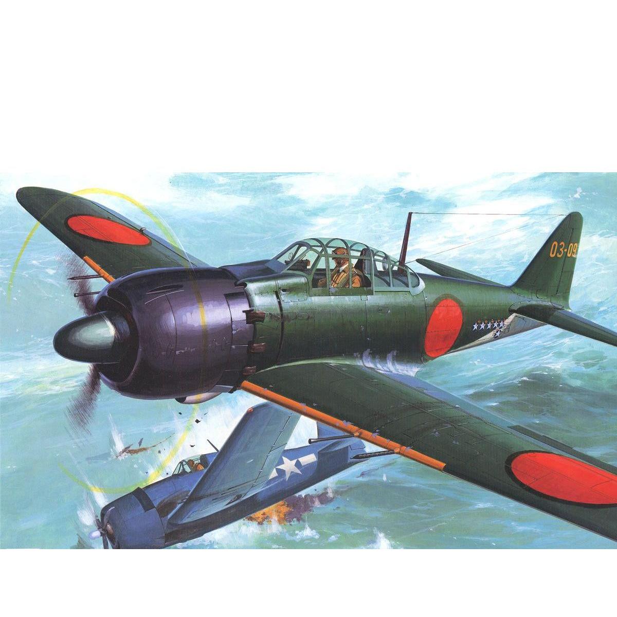 HASEGAWA 1/32 A6M5c ZERO FIGHTER TYPE 52 (ZEKE)