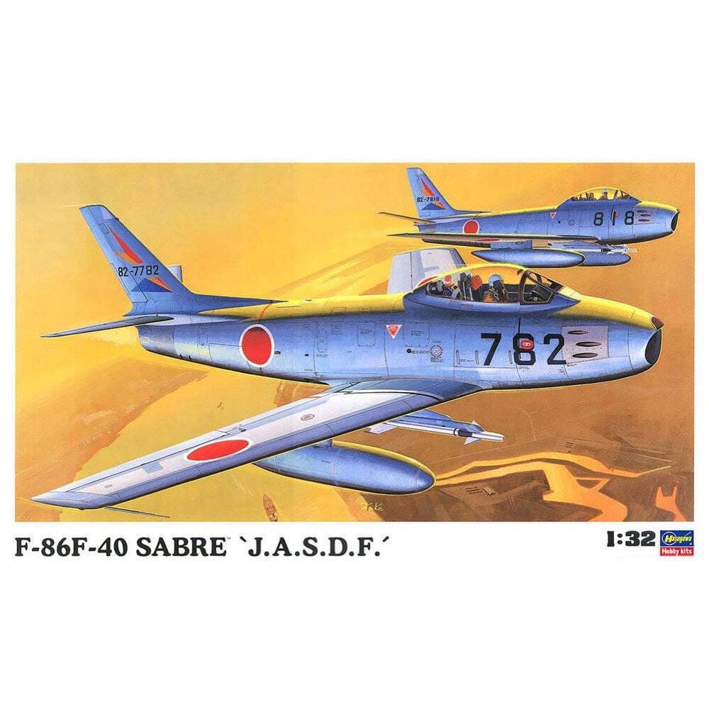 HASEGAWA F-86F-40 SABRE "J.A.S.D.F."