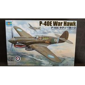 HASEGAWA 1/32 
P-40E WARHAWK 
w/RAAF Decals