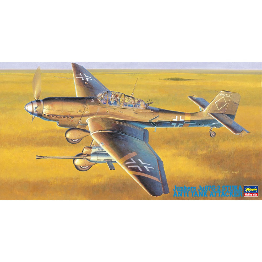 HASEGAWA 1/48 Ju87G-2 STUKA TANK ATTACKER